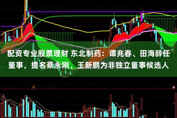 配资专业股票理财 东北制药：谭兆春、田海辞任董事，提名蔡永刚、王新鹏为非独立董事候选人